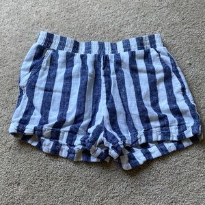 Striped shorts